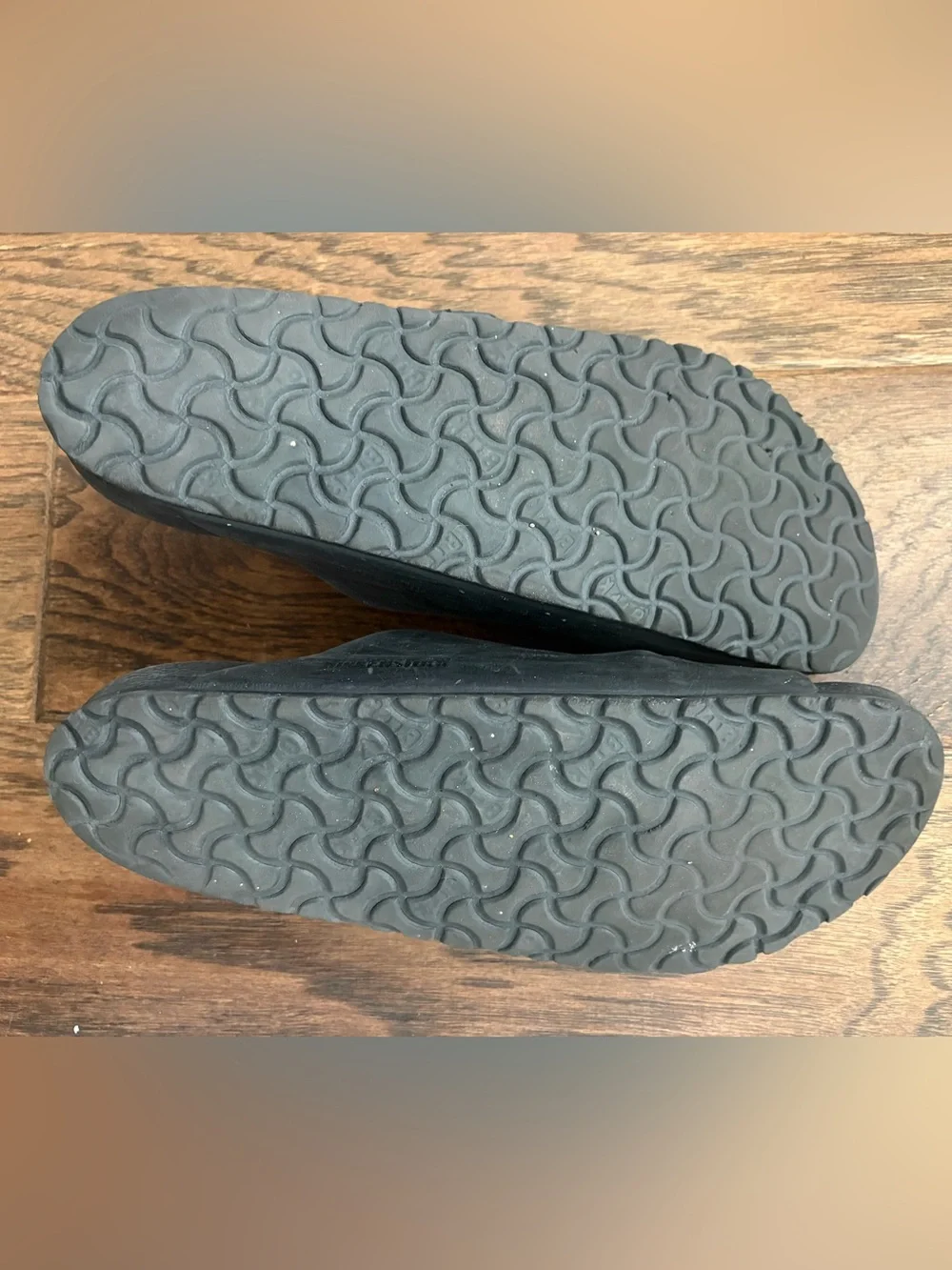 Birkenstock Black Arizona EVA Two-Strap Slip-On Sandals